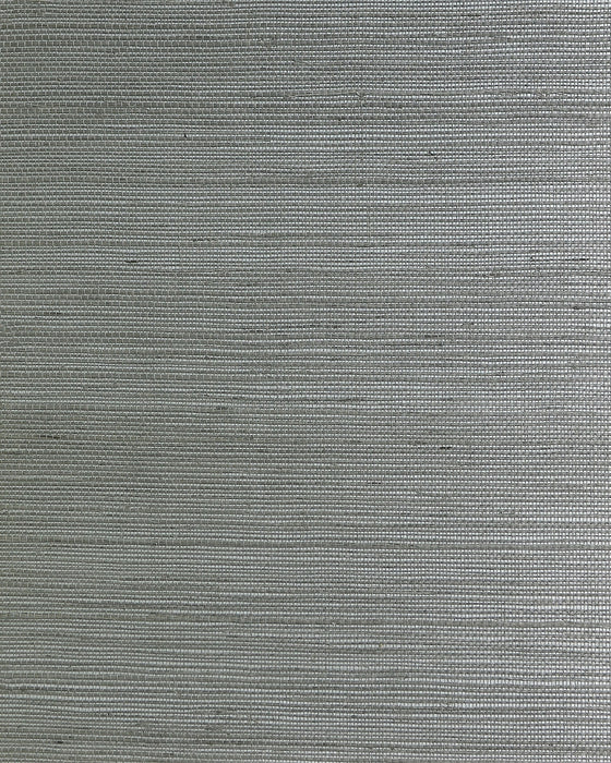 Seabrook Designs Sisal On Metallic Warm Gray Wallpaper Sample LN50092