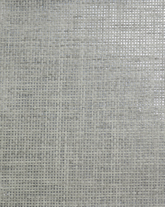 Seabrook Designs Japanese Paperweave Foil Wallpaper Sample LN50104