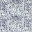 Grey Watkins Jamboree Blues Fabric Sample LO 00045096