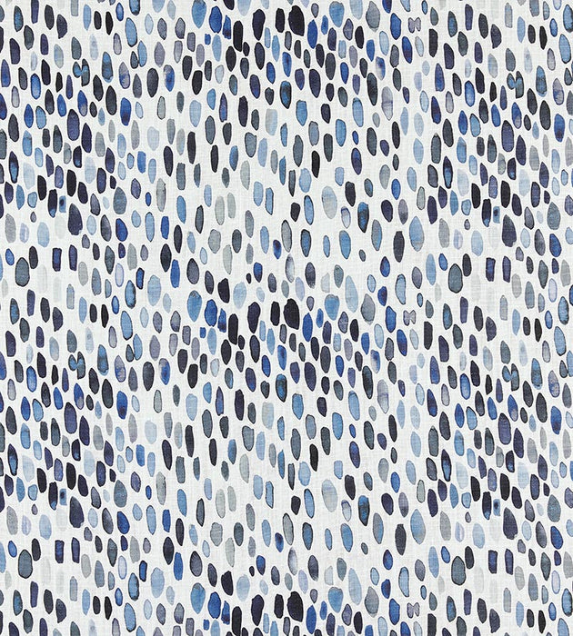 Grey Watkins Jamboree Blues Fabric Sample LO 00045096