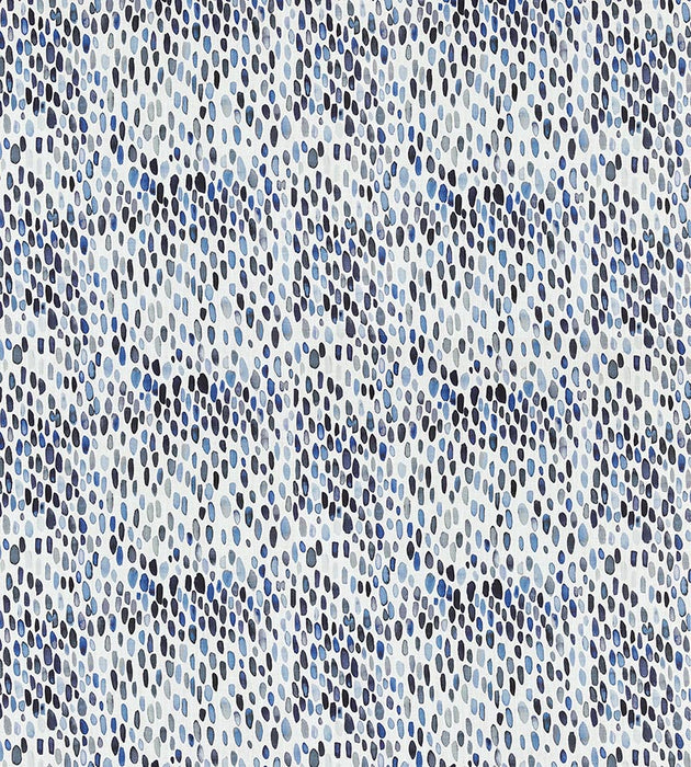 Grey Watkins Jamboree Blues Fabric Sample LO 00045096