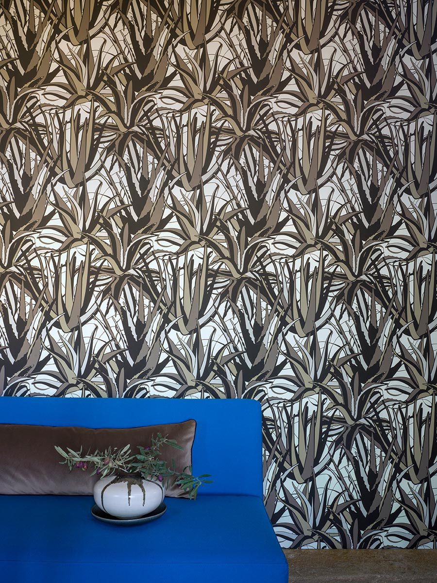 Pierre Frey Agaves Tropical Wallpaper Sample FP785002