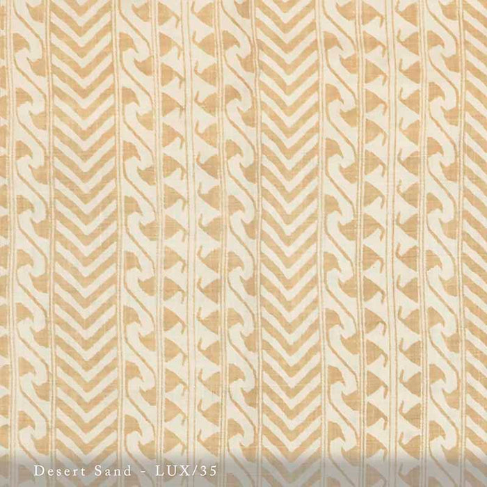 Lisa Fine Luxor Desert Sand Fabric Sample LUX-35