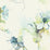 Seabrook Designs Anemone Watercolor Floral Glacier Blue And Pear Wallpaper LW50004