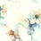 Seabrook Designs Anemone Watercolor Floral Turquoise And Persimmon Wallpaper Sample LW50006