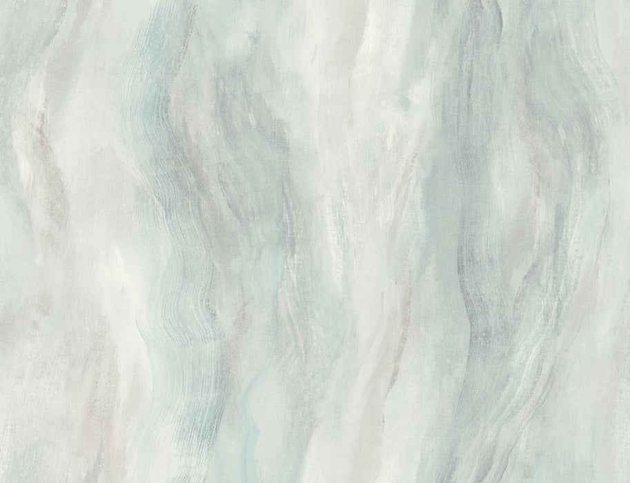 Seabrook Designs Smoke Texture Embossed Vinyl Polar Ice Wallpaper LW50912