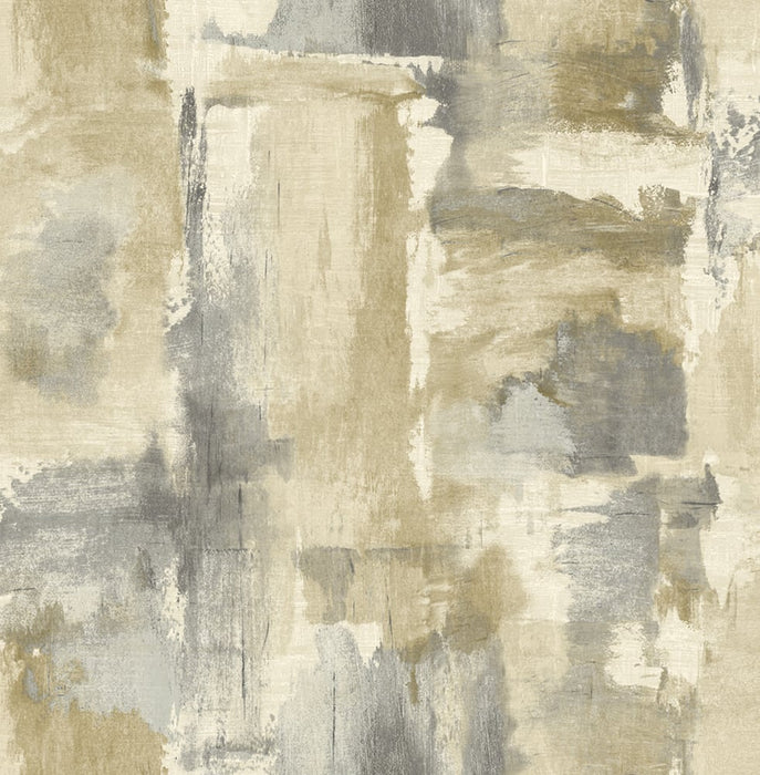 Seabrook Designs Dry Brush Faux Golden Dusk Wallpaper LW51307