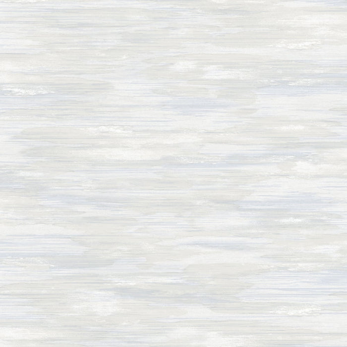 Seabrook Designs Stria Wash Blue Mist Wallpaper LW51402