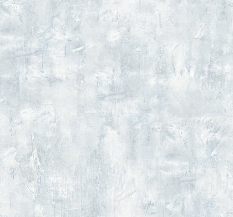 Seabrook Designs Rustic Stucco Faux Powder Blue Wallpaper Sample LW51712