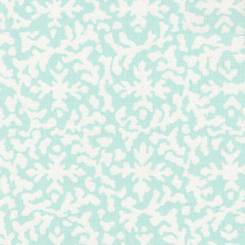 Alan Campbell Laurel Reverse Pale Turquoise Fabric AC120-05