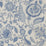 Braquenie Septeuil Antique Blue Wallpaper BP209B03