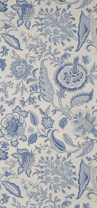 Braquenie Septeuil Antique Blue Wallpaper BP209B03