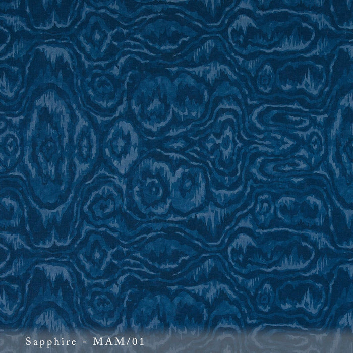 Lisa Fine Mame Sapphire Fabric Sample MAM 01