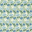 Morris & Co Chrysanthemum Indigo/Bayleaf Fabric MAMB227099