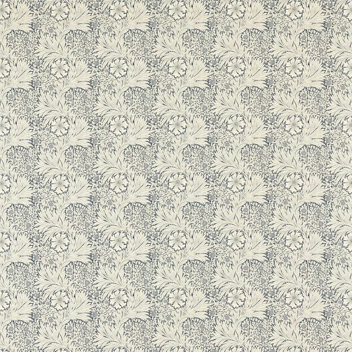 Morris & Co Marigold Indigo Fabric MAMB227105