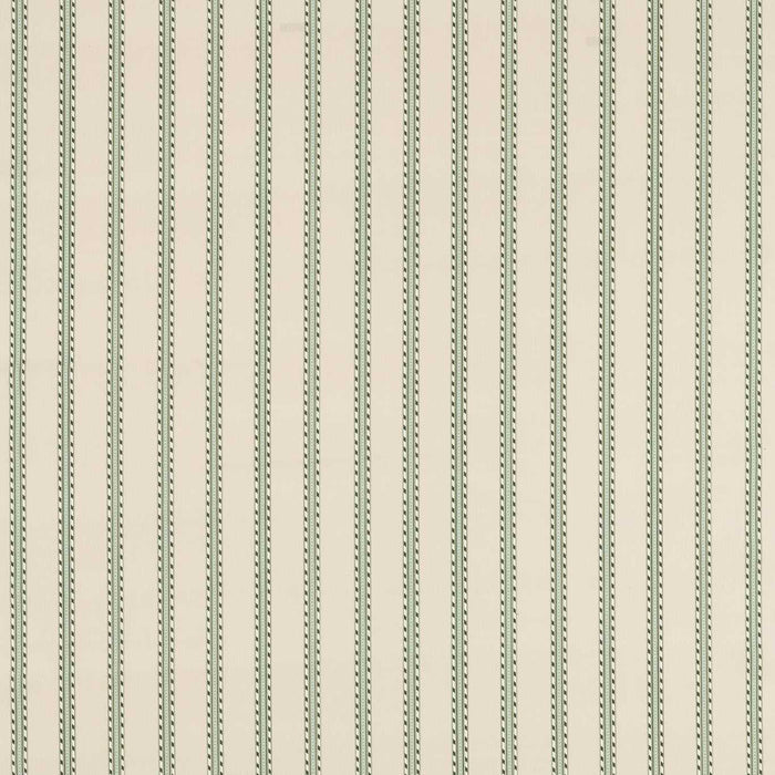 Morris & Co Holland Park Stripe Sage/Linen Fabric MAMB227118