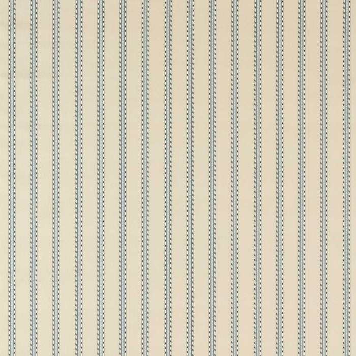 Morris & Co Holland Park Stripe Slate/Linen Fabric Sample MAMB227119