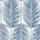 Seabrook Designs Paradise Palm Coastal Blue Wallpaper Sample MB30002