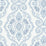 Seabrook Designs Nautical Damask Coastal Blue Wallpaper MB30312