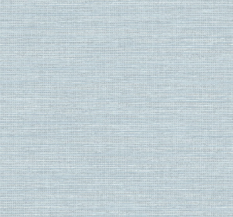 Seabrook Designs Beachgrass Blue Oasis Wallpaper Sample MB30602