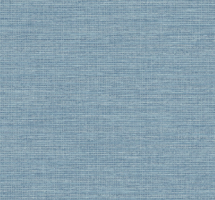 Seabrook Designs Beachgrass Coastal Blue Wallpaper Sample MB30632