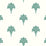 Seabrook Designs Summer Fan Tropic Green Wallpaper Sample MB31606