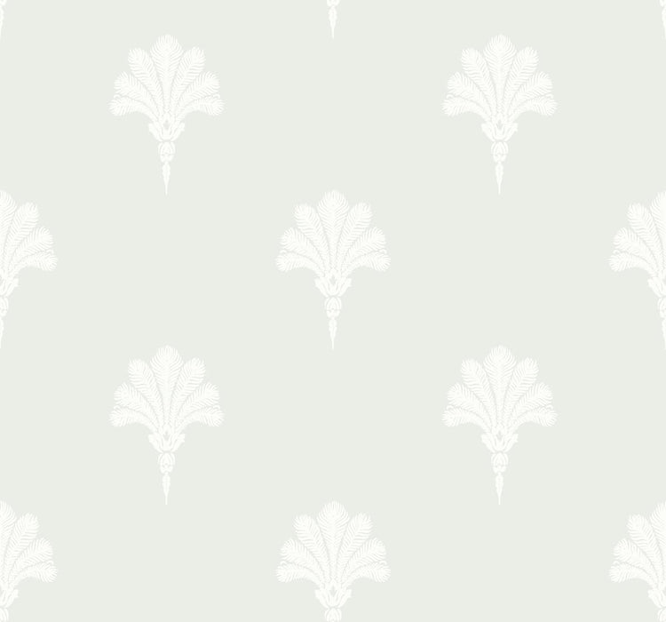 Seabrook Designs Summer Fan White Sands Wallpaper Sample MB31627