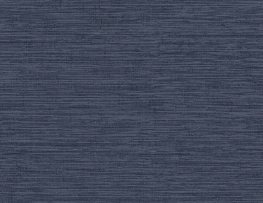 Seabrook Designs Nautical Twine Stringcloth Coastal Blue Wallpaper Sample MB31812