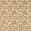 Morris & Co Bachelors Button Burnt Orange/Sky 226987 Fabric Sample MCOP226987