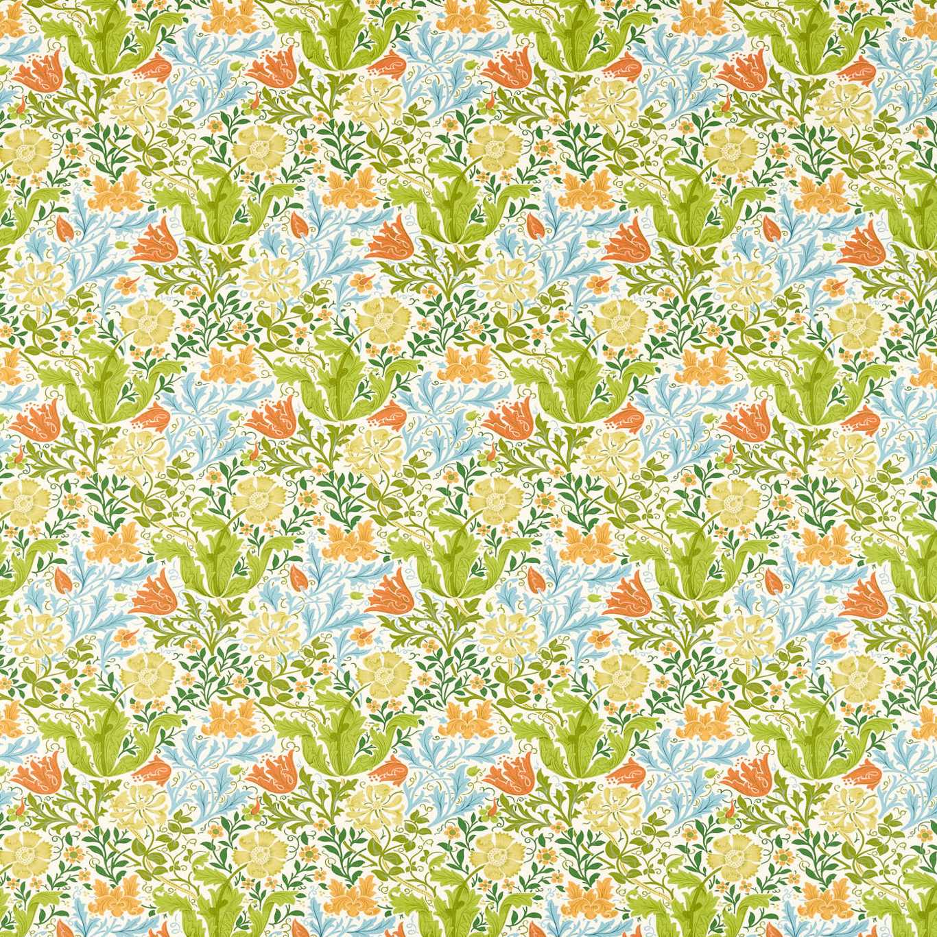 Morris & Co Compton Spring 226988 Fabric Sample MCOP226988