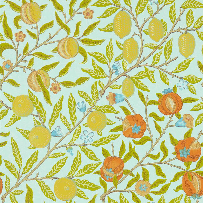 Morris & Co Fruit Sky 217102 Wallpaper Sample MCOW217102