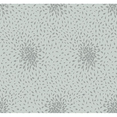 York Petite Leaves Spa & Silver Wallpaper MD7101