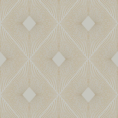 York Harlowe Warm Grey & Gold Wallpaper MD7133