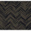 York Polished Chevron Black & Gold Wallpaper MD7221