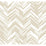 York Polished Chevron White & Gold Wallpaper MD7222