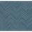 York Polished Chevron Blue & Silver Wallpaper MD7224