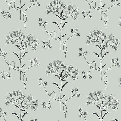 Magnolia Home Wedding Band Blue & Black Wallpaper ME1517