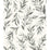 Magnolia Home Olive Branch Charcoal Wallpaper ME1537