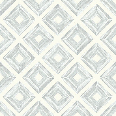 Magnolia Home Diamond Sketch Eggshell Wallpaper ME1578