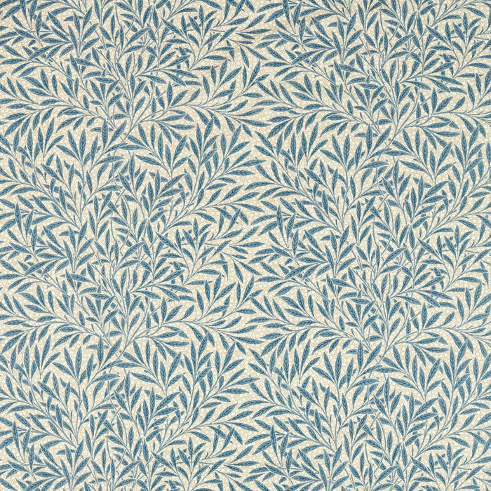 Morris & Co Emerys Willow Woad Blue Fabric Sample MEWF227019