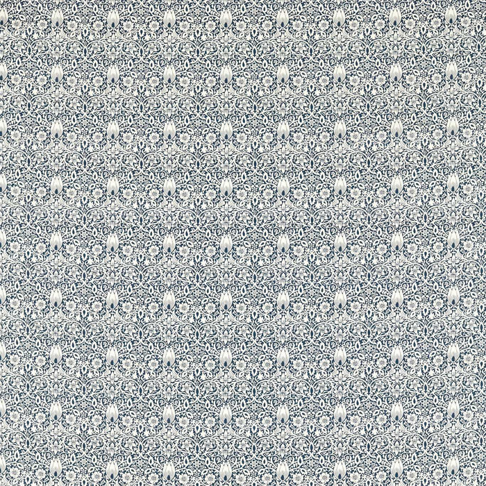 Morris & Co Borage Indigo Fabric Sample MEWF227032