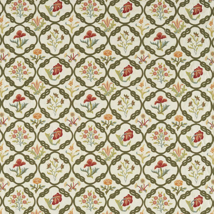 Morris & Co Mays Coverlet Twining Vine Fabric Sample MEWF237309