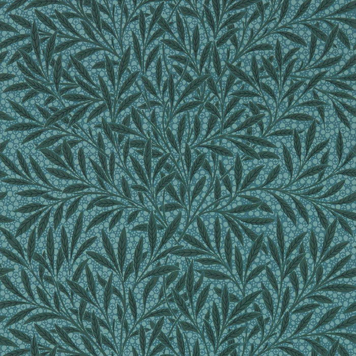 Morris & Co Emerys Willow Emery Blue Wallpaper MEWW217183