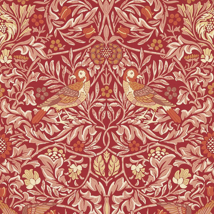 Morris & Co Bird Madder/Weld Wallpaper Sample MEWW217195