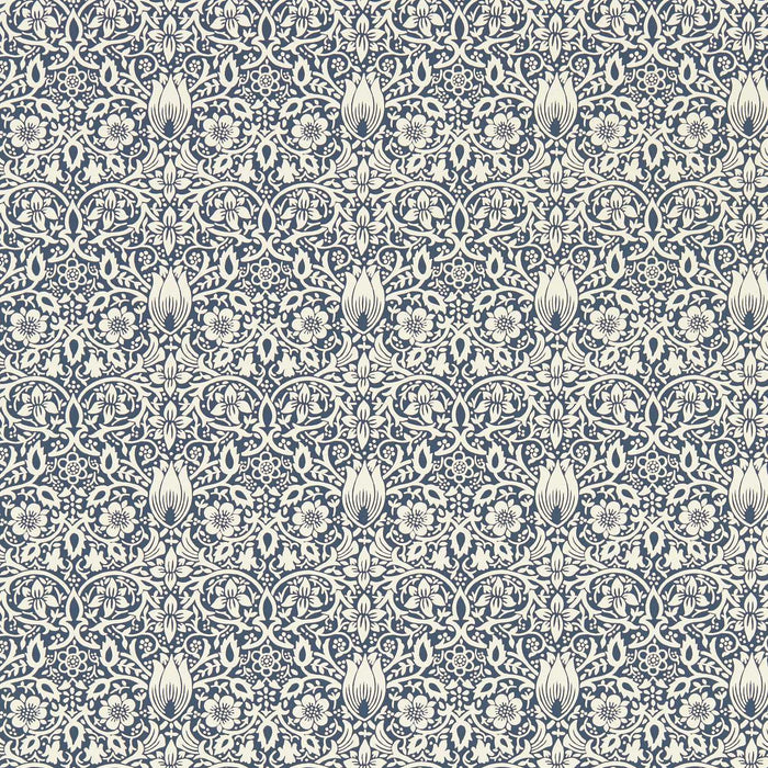 Morris & Co Borage Inky Fingers Wallpaper Sample MEWW217199