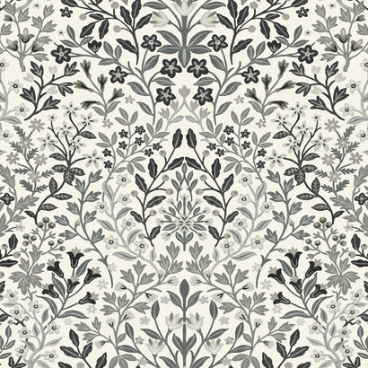 Magnolia Home Garden Terrace White & Black Wallpaper MF4724