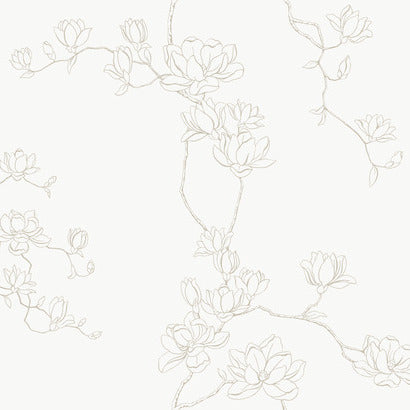 Magnolia Home Magnolia Branches Beige Wallpaper MF4732