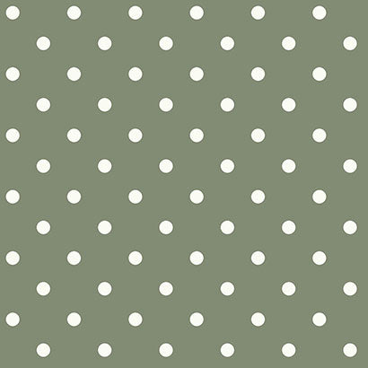 Magnolia Home Dots on Dots White & Green Wallpaper MH1580