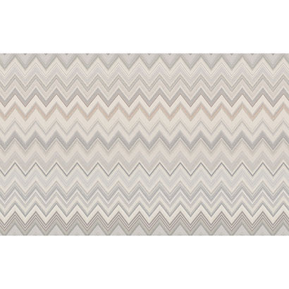 Missoni Happy Zigzag Grey Wallpaper MI10331