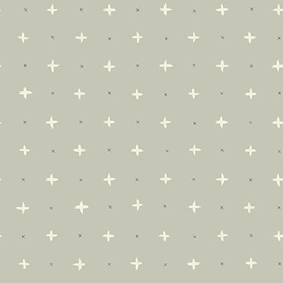 Magnolia Home Cross Stitch Grey Wallpaper MK1103